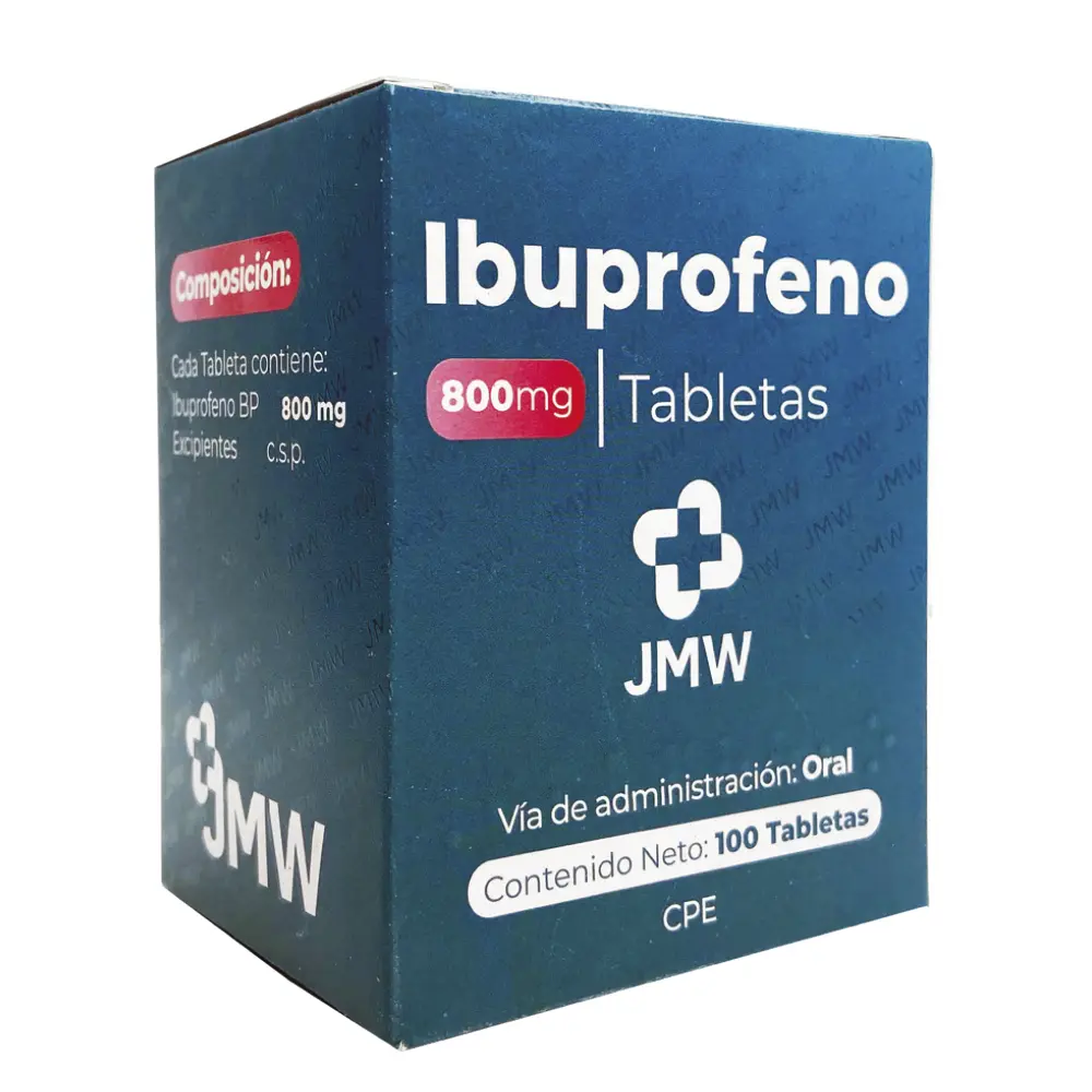 JMW - Producto - 	Ibuprofeno 800	