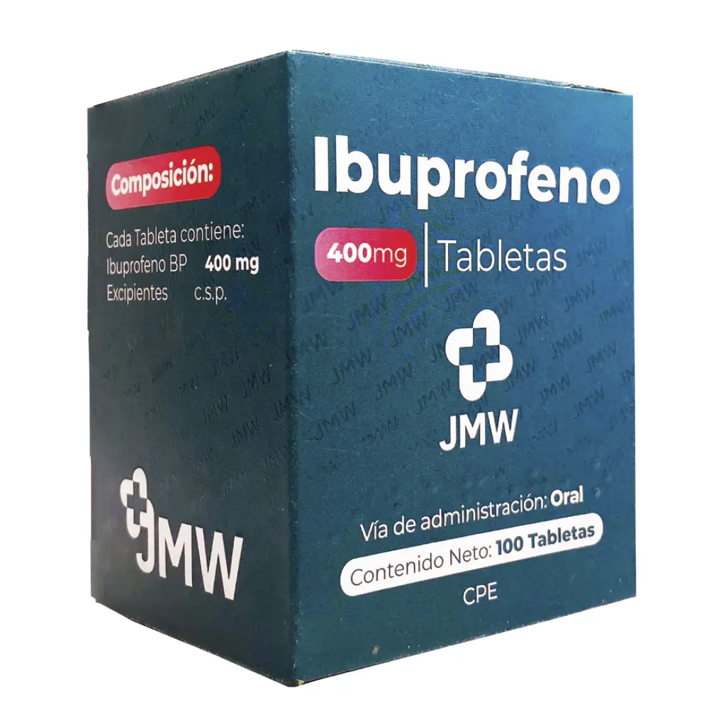 JMW - Producto - 	Ibuprofeno 400	