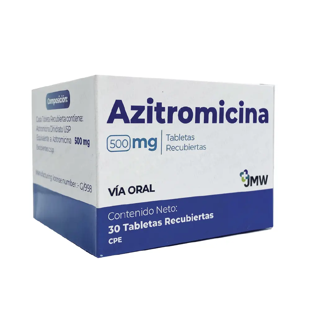 JMW - Producto - 	Azitromicina	
