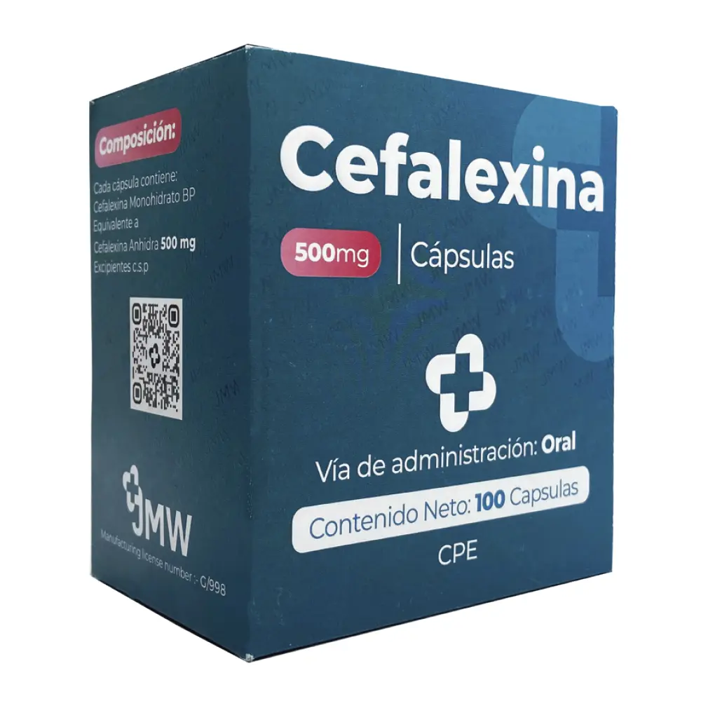 JMW - Producto - 	Cefalexina	