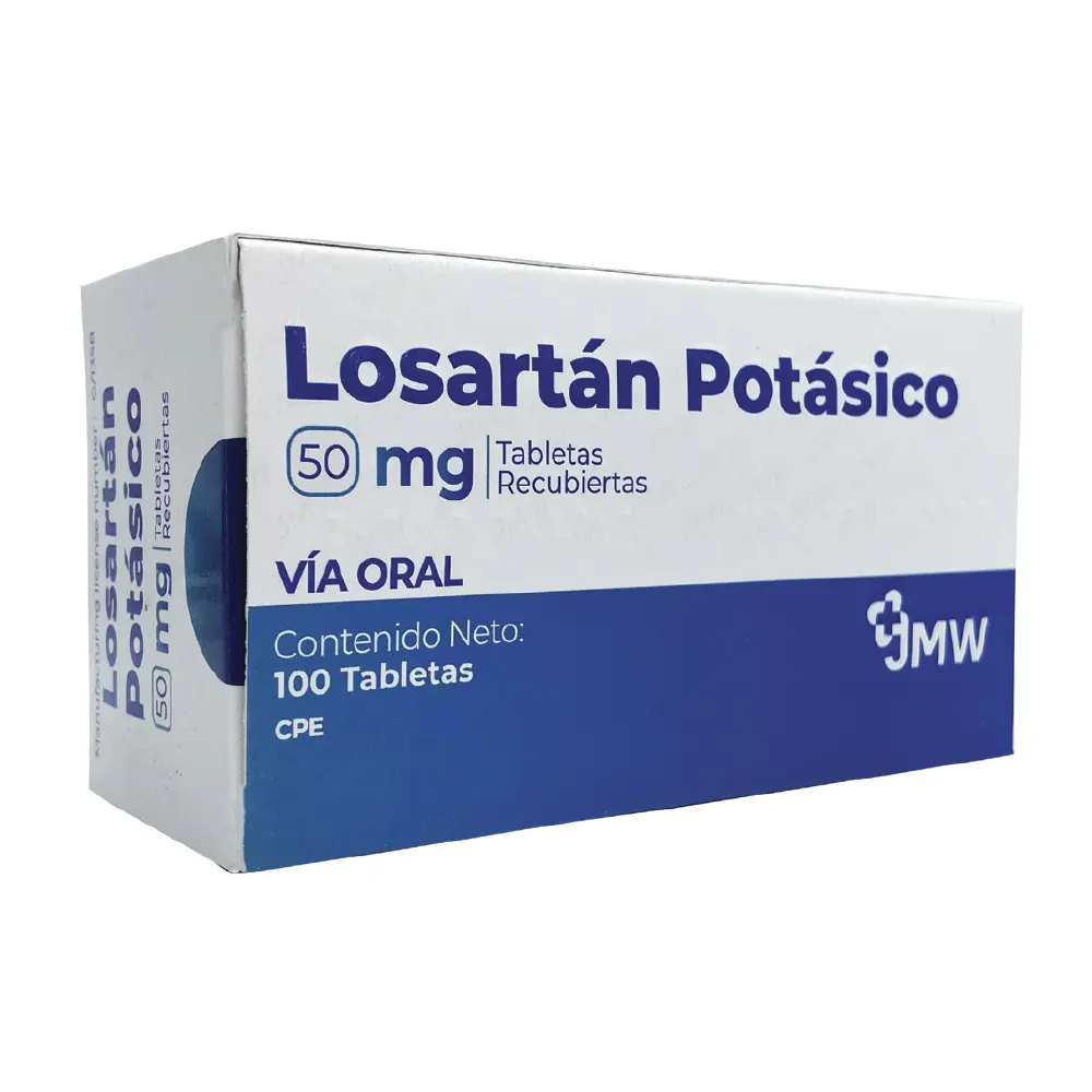 JMW - Producto - 	Losartán Potásico 50	