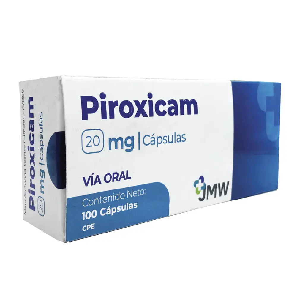 JMW - Producto - 	Piroxicam	
